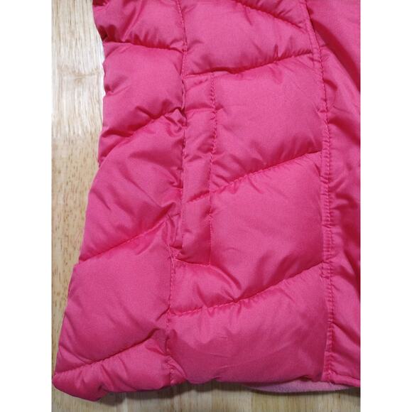 CB SPORTS Girls Puffer Jacket, Large (14-16), Pink Coat + Free Fleece Beanie - Picture 14 of 15